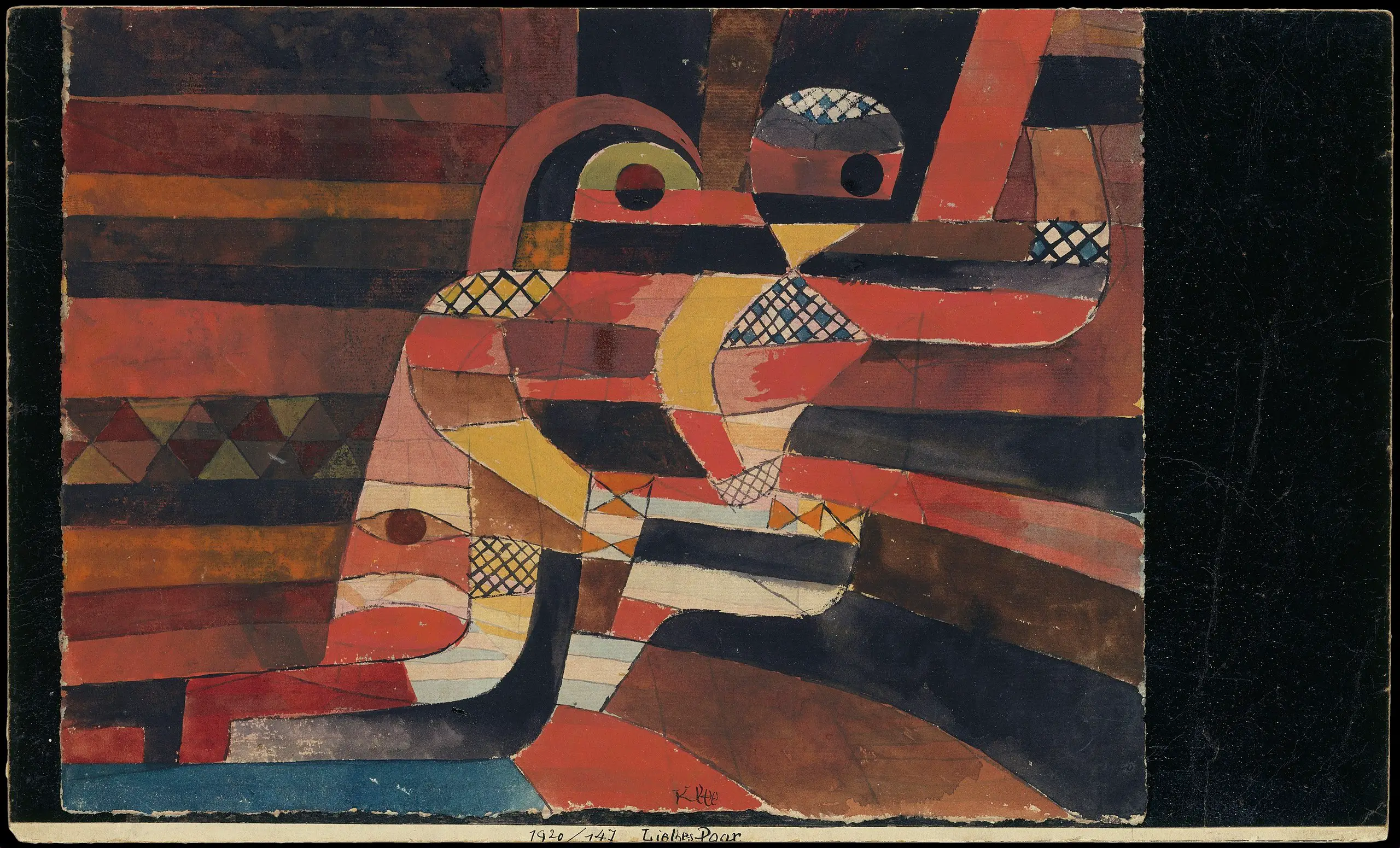 Lovers Paul Klee